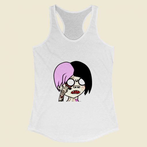 Fabulous Peep On Your Fabulous Women Racerback Tank Top