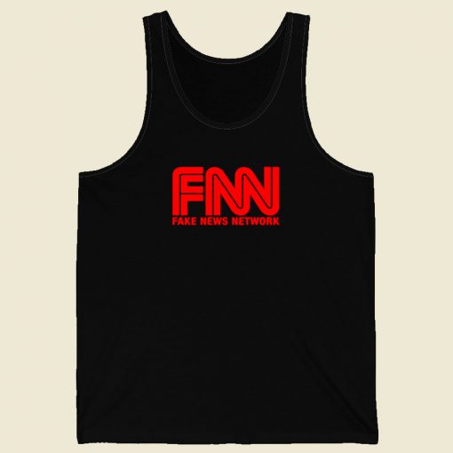 Fake News Network Men Tank Top