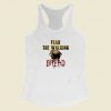 Fear The Walking Bread Women Racerback Tank Top