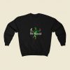 Fit Shaced Leprechaun 80s Fashionable Sweatshirt