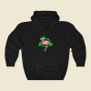 Flamingo St Patricks Day 80s Hoodie Fashion