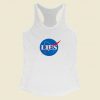 Flat Earth Nasa Women Racerback Tank Top