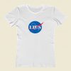 Flat Earth Nasa Women T Shirt Style