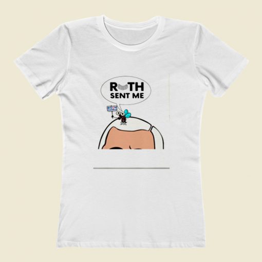 Flies Rbg Ruth Sent Me Biden Harris Women T Shirt Style