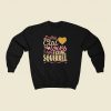 Flying Squirrel 80s Fashionable Sweatshirt