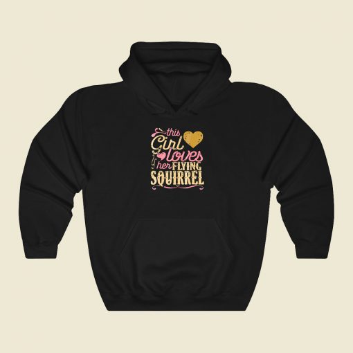 Flying Squirrel 80s Hoodie Fashion