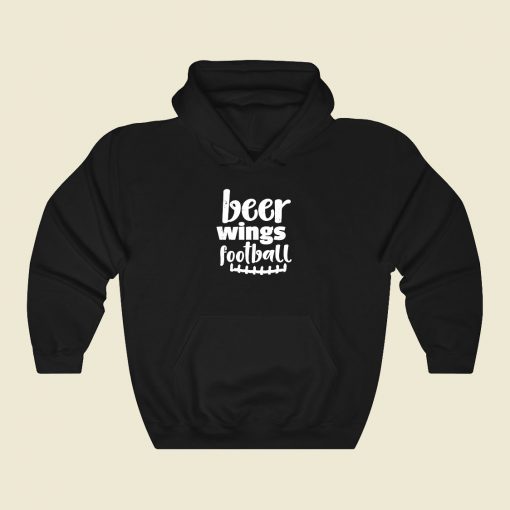 Football Beer 80s Hoodie Fashion