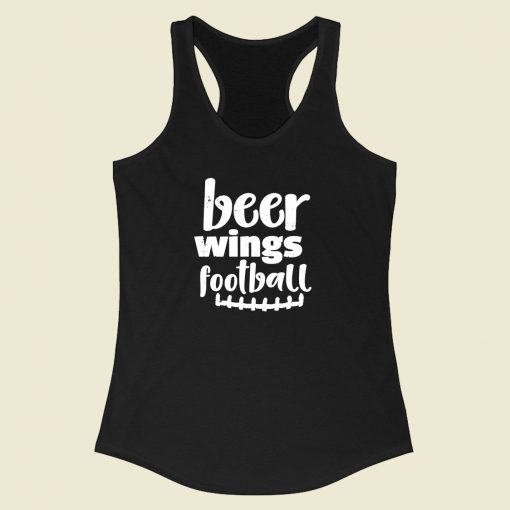 Football Beer Racerback Tank Top Style