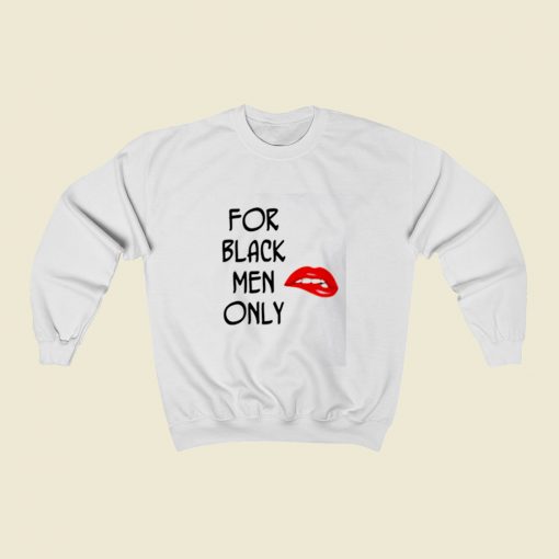 For Black Men Only Christmas Sweatshirt Style