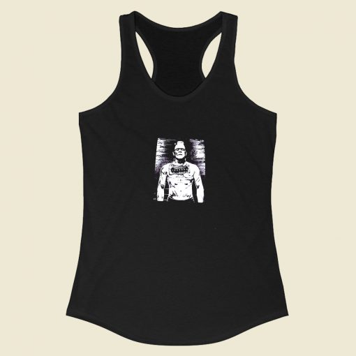 Frankenstein Mugh Shot Racerback Tank Top Style