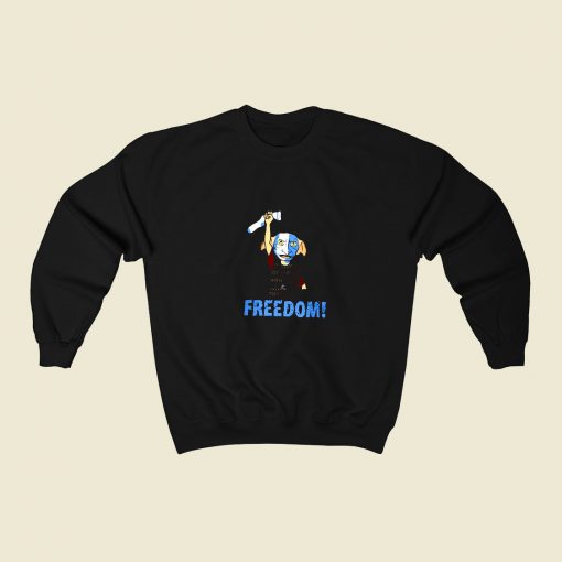 Freedobby Raffitees Freedom 80s Fashionable Sweatshirt