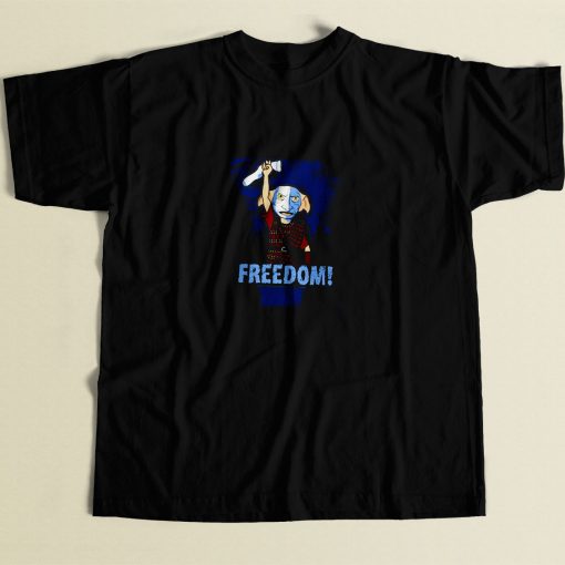 Freedobby Raffitees Freedom 80s Men T Shirt