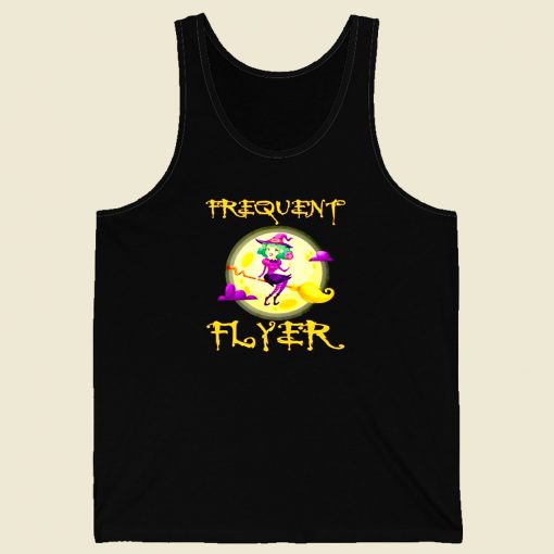 Frequent Flyer Witch Men Tank Top