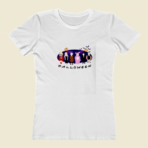 Friends Tv Show The One With The Halloween Party Women T Shirt Style