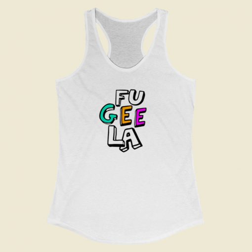 Fu Gee La Women Racerback Tank Top