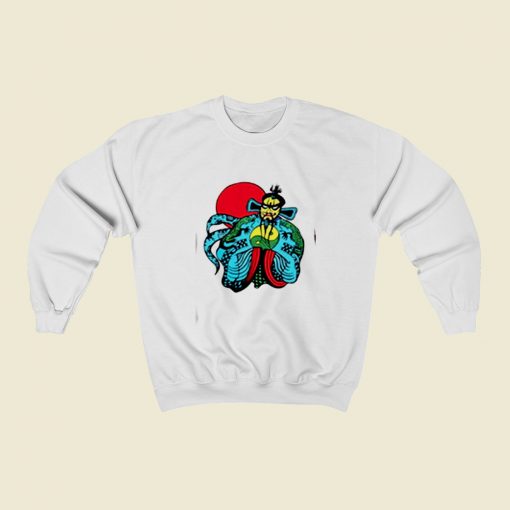 Fu Manchu Christmas Sweatshirt Style