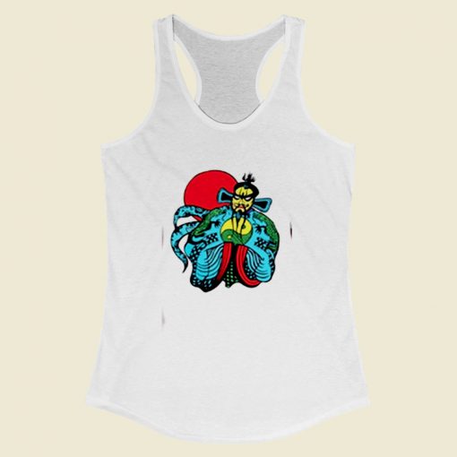 Fu Manchu Women Racerback Tank Top