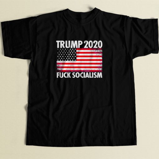 Fuck Socialism Socialist Usa 80s Men T Shirt