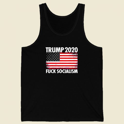 Fuck Socialism Socialist Usa Men Tank Top