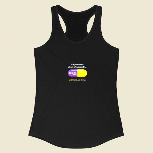 Fukitol Racerback Tank Top Style