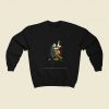 Funny Samurai Dancing 80s Fashionable Sweatshirt