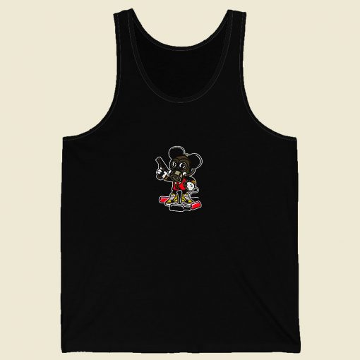 Gangsta Mickey Mouse Men Tank Top