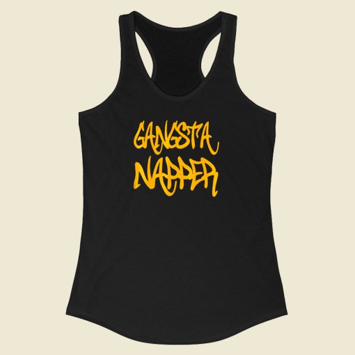 Gangsta Napper Racerback Tank Top Style