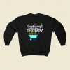 Gardening Is Dirt Cheap Therapy 80s Fashionable Sweatshirt