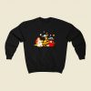 Ghost Happy Halloween 80s Fashionable Sweatshirt