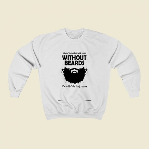 Gift For Bearded Man Christmas Sweatshirt Style