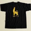 Giraffe Halloween 80s Men T Shirt