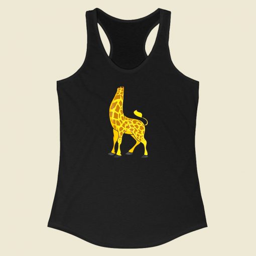 Giraffe Halloween Racerback Tank Top Style