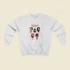 Girls Power Up Christmas Sweatshirt Style