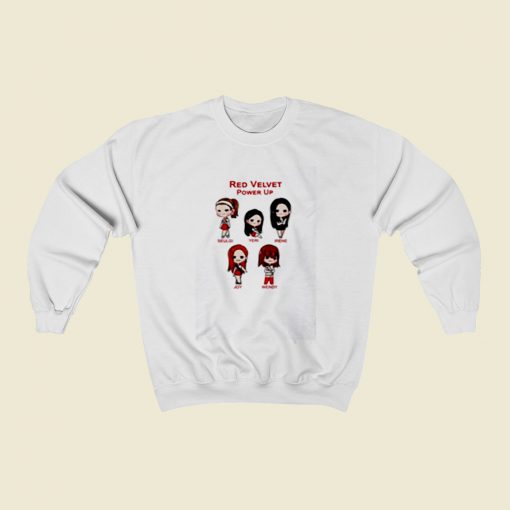 Girls Power Up Christmas Sweatshirt Style