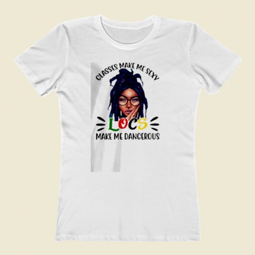 Glasses Make Me Sexy Women T Shirt Style