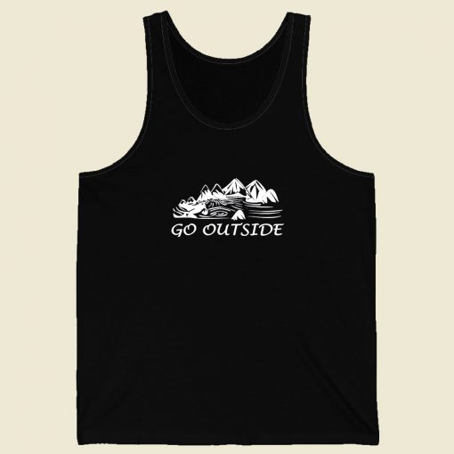 Go Outside Men Tank Top