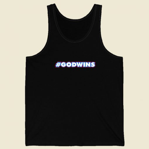 God Wins Men Tank Top