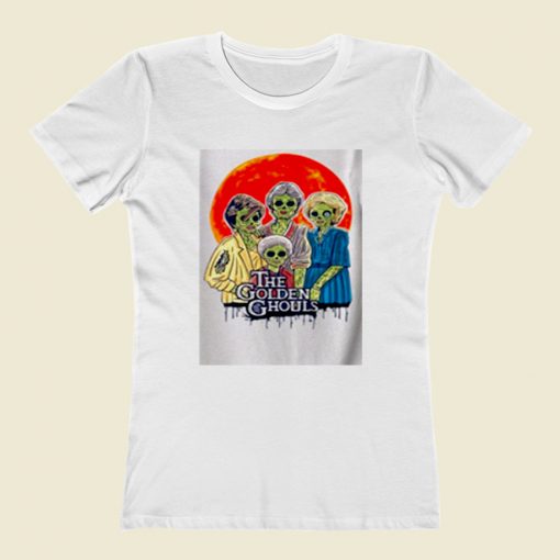 Golden Girls Vintage The Golden Ghouls Women T Shirt Style