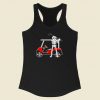 Golfer Skeleton Racerback Tank Top Style