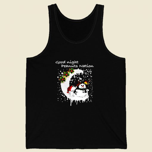 Good Night Peanuts Nation Men Tank Top