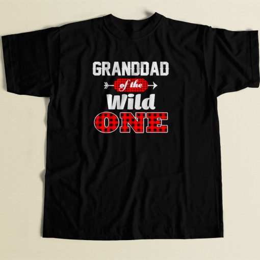 Granddad Of The Wild One 80s Men T Shirt