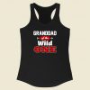 Granddad Of The Wild One Racerback Tank Top Style