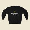 Grandma Of The Bridesssssss 80s Fashionable Sweatshirt