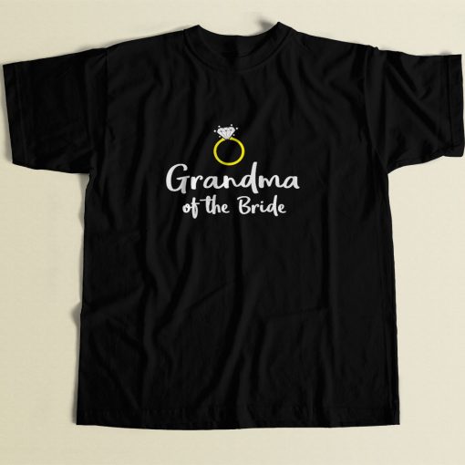 Grandma Of The Bridesssssss 80s Men T Shirt