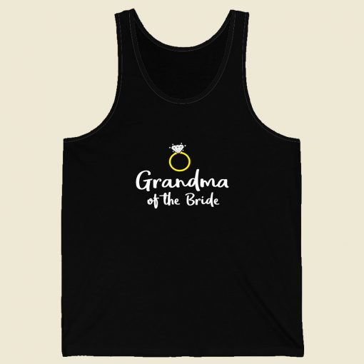 Grandma Of The Bridesssssss Men Tank Top