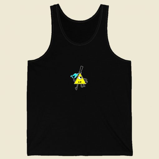 Gravity Falls Bill Cipher Walking Men Tank Top