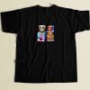 Great Jeff Dunham Characters Savage Classy Rachet Bougie 80s Men T Shirt