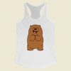 Grizzly Bear Women Racerback Tank Top