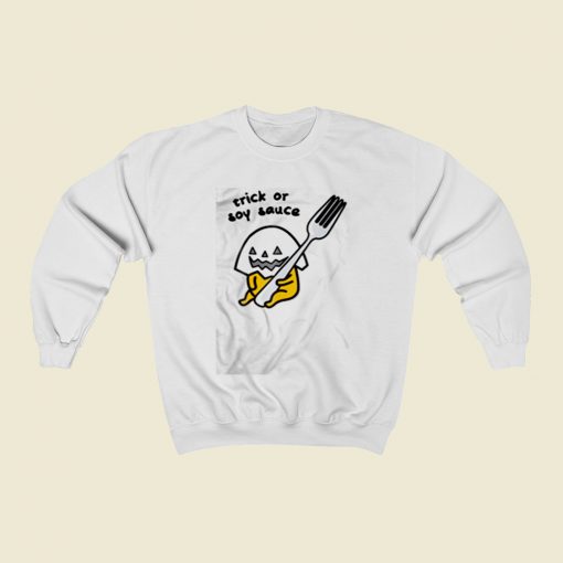 Gudetama Trick Or Treat Christmas Sweatshirt Style