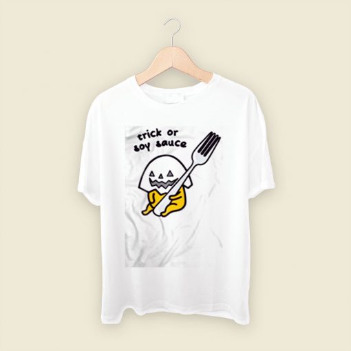 Gudetama Trick Or Treat Men T Shirt Style